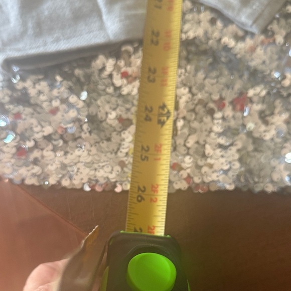 Talbots Silver Sequin Top - Picture 12 of 12